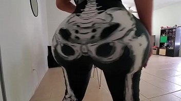 curvy 18 year old gets fucked in haunted airbnb